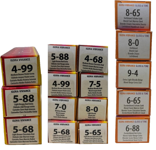 Mixed lot igora - pc,